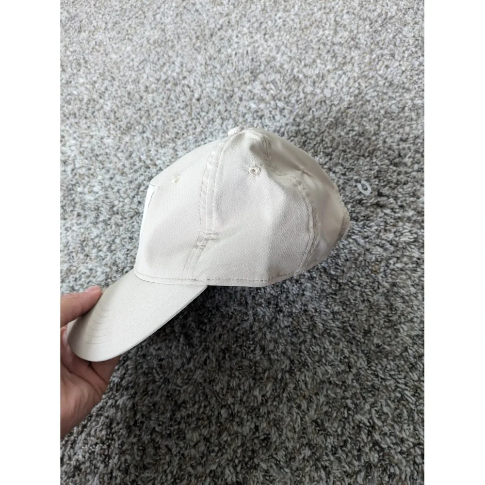 Cady Cup Drake‎ Vs. Iowa Golf Hat Tan Brown Ahead Performance Strap back Hat